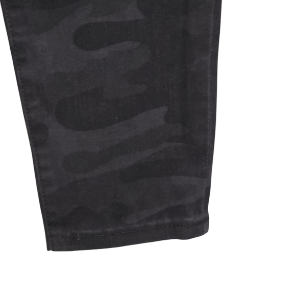 Social Standard by Sanctuary Women's Ankle Skinny Black Camo Denim Jeans Size 10 - Picture 3 of 15